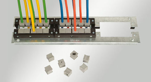模块化电缆引入板 - KDR series  - icotek GmbH & Co. KG - 金属 / 用于电柜