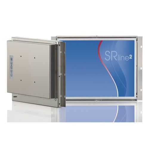 数字显示器 - OM-FLAT 19/8 - SR SYSTEM-ELEKTRONIK GmbH - 工业 / 19" / 1280 x 1024