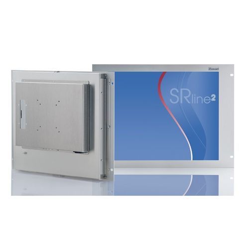 触摸屏显示器 - R-FLAT 19/5 Touch - SR SYSTEM-ELEKTRONIK GmbH - 17" / 19" / 1280 x 1024
