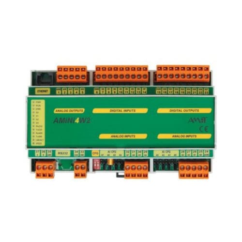 DIN导轨可编程控制器 - AMiNi4W2 - AMiT, spol. s r.o. - 模拟输入 / 数字输入 / 数字输出