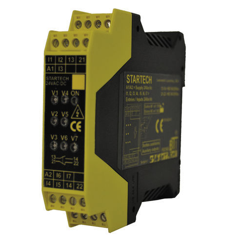 1NO安全监控继电器 - STARTECH - COMITRONIC - BTI - 1NF / PNP / 24Vdc