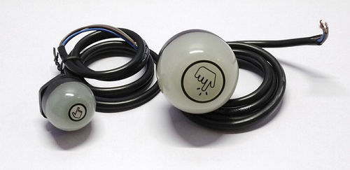 无螺纹按钮 - CC30T - COMITRONIC - BTI - 蘑菇 / 聚碳酸酯 / 指示器
