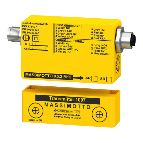 安全开关 - MASSIMOTTO X5 series - COMITRONIC - BTI - 单极 / SIL 2 / IP67