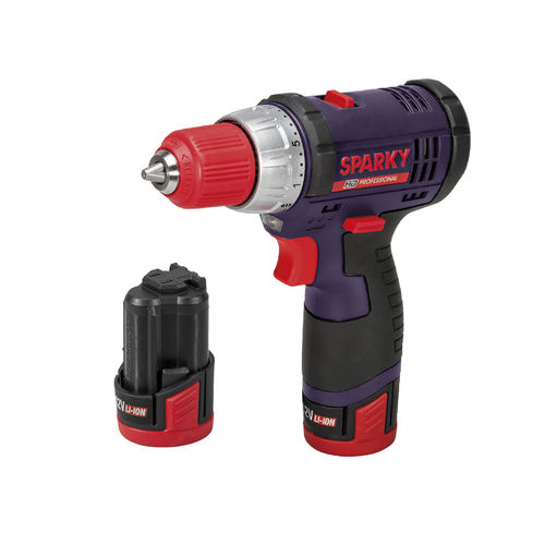 螺丝电钻 - BR2 12Li-C HD - SPARKY Power Tools - 无线型 / 紧凑型