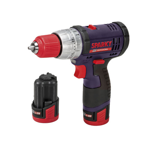 螺丝电钻 - BUR2 12Li-C HD - SPARKY Power Tools - 无线型 / 紧凑型 / 变速