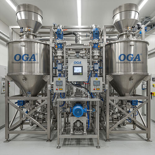 粉末定量分配系统 - OGA SISTEMVAC - 用于散装产品 / 称重式