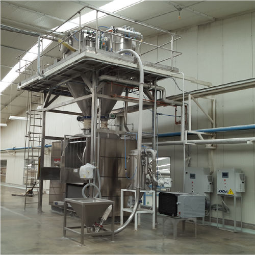 连续气动输送系统 - OGA SISTEMVAC - 进料 / 建筑材料 / 用于塑料