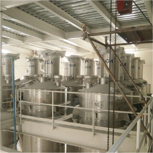 液体存储罐 - OGA SISTEMVAC - 接待 / 用于散装材料 / 不锈钢
