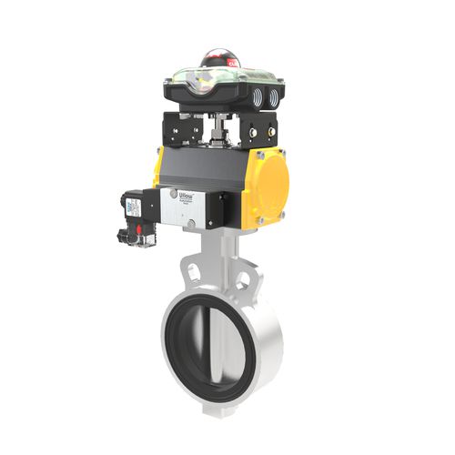 蝶阀 - RCE - UFLOW AUTOMATION - 杠杆 / 飞轮 / 气动