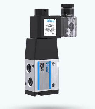 线轴气动分配器 - DCS series - UFLOW AUTOMATION - 气动 / 2位3通型 / 铝