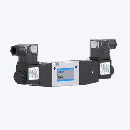 线轴气动分配器 - DCS series - UFLOW AUTOMATION - 气动 / 3位5通 / 紧凑型