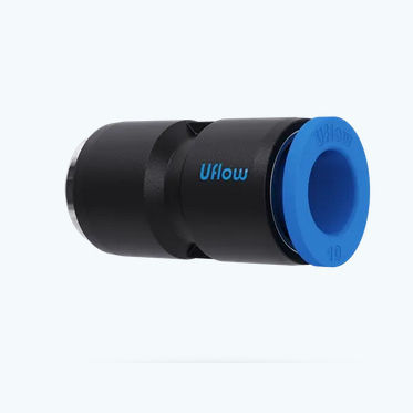 气动接头 - V0-22 series - UFLOW AUTOMATION - 推入式 / 塑料 / 公端