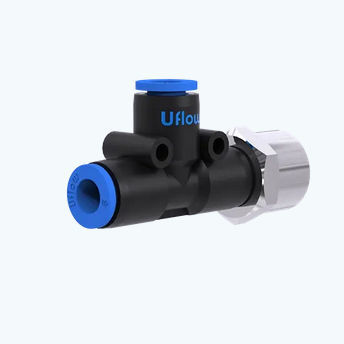 气动接头 - VO - UFLOW AUTOMATION - 螺纹 / T形 / 塑料