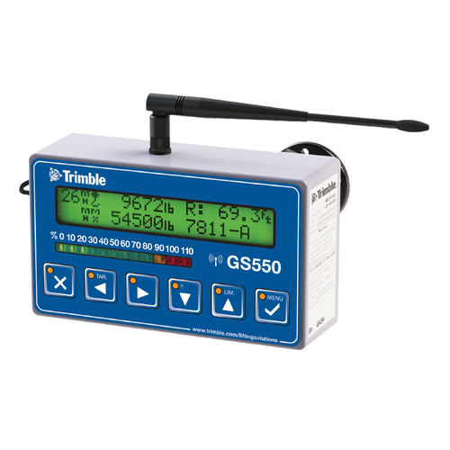 载荷指示器 - GS550 - Trimble - LED式 / 面板型 / USB