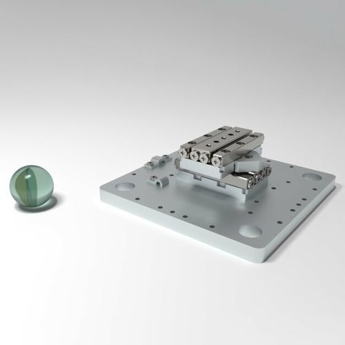 小型位移台 - XY-SLC17:30 - SmarAct GmbH - 线性 / 双轴 / 闭合回路