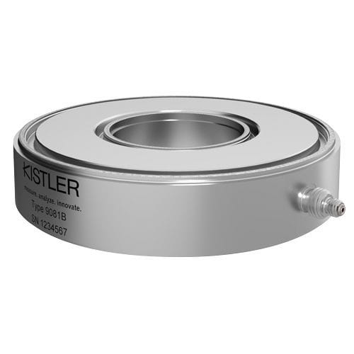 压电力传感器 - 9081B - Kistler - 拉伸压缩 / 环形 / 单轴
