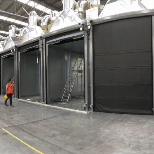 电动卷帘百叶窗 - PUERTAS FERROFLEX SL - 室内 / 工业 / 不锈钢