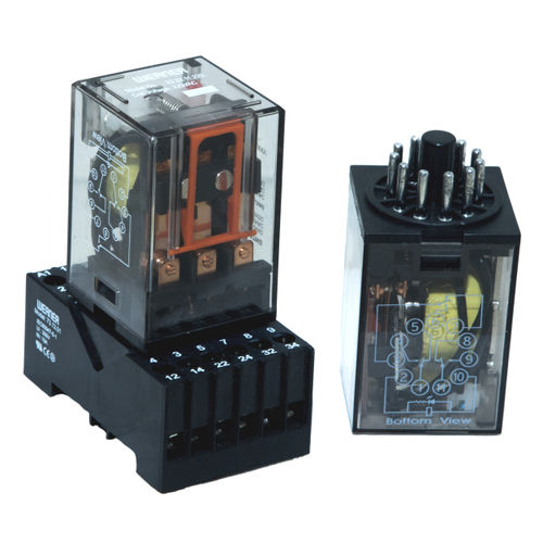 直流机电式继电器 - 23 series - Werner Electric GmbH - 交流 / 2NO/NF / 1NO/NF