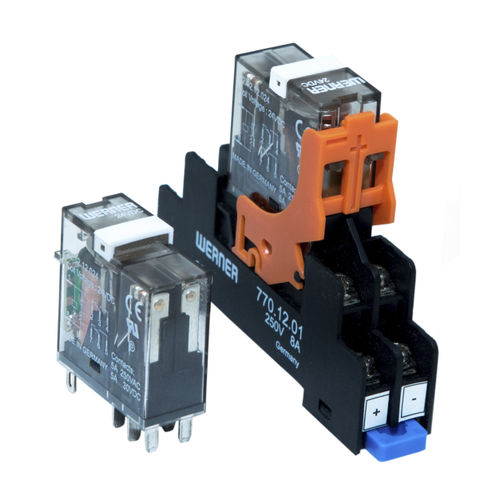 24Vdc机电式继电器 - 22 Series - Werner Electric GmbH - 12Vdc / 110Vdc / 110Vac