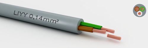 主供电源电缆 - 601140211 - MediKabel GmbH - DIN / 绝缘 / 铜