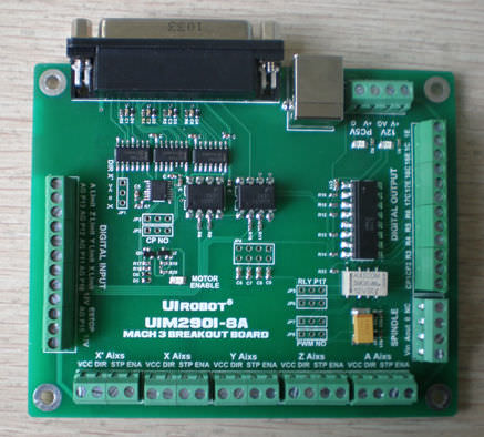 单主轴运动控制卡 - 5 - 12 VDC | UIM2901-5A - Shanghai UI Robot Technology Co.,Ltd - 步进式 / 嵌入式