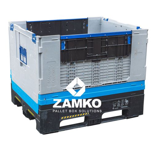 塑料货盘箱 - POG.e80.F - ZAMKO - 折叠