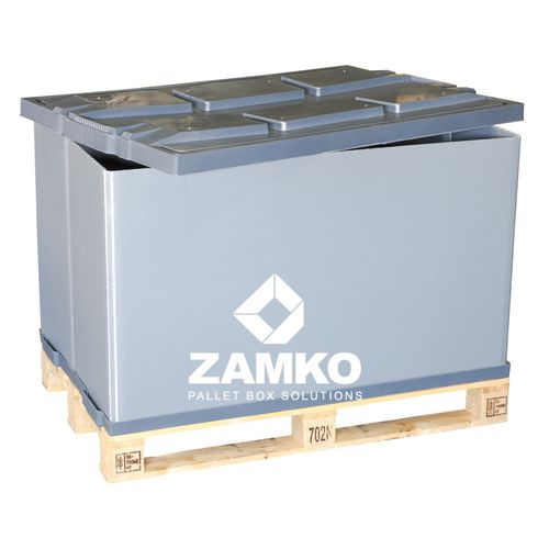 塑料货盘箱 - PBN.e75 - ZAMKO - 堆垛 / 带盖