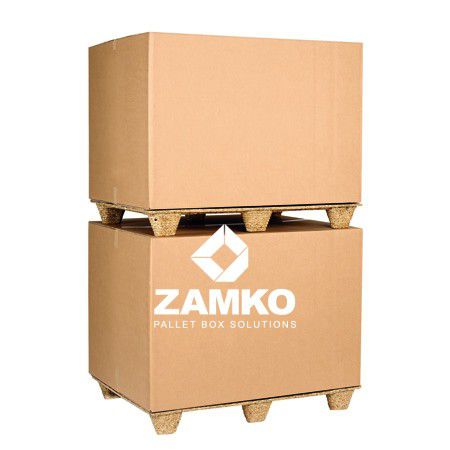 硬纸板货盘箱 - KAN.e80 - ZAMKO - 运输 / 轻型 / 一次性