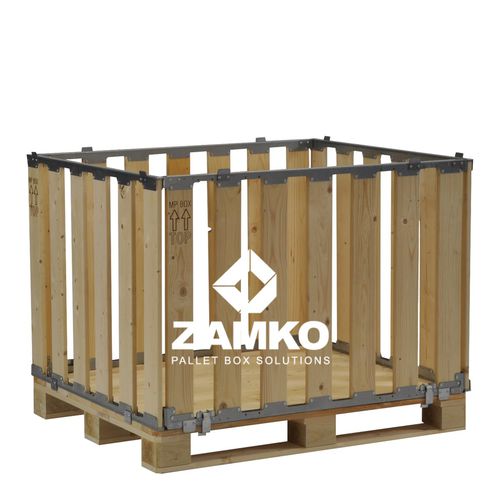 木制货盘箱 - MPB.b80 - ZAMKO - 存储 / 运输 / 防护