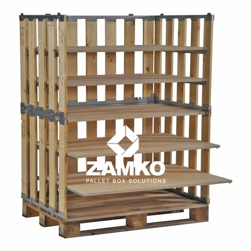 木制货盘箱 - MPB.e140.S - ZAMKO - 存储 / 运输 / 小型物件