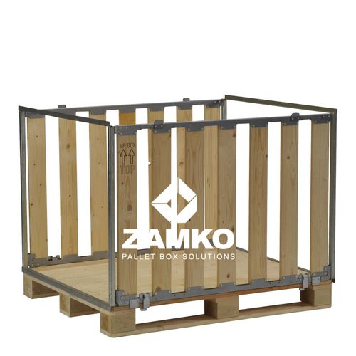 木制货盘箱 - MPB.b80.W2 - ZAMKO - 存储 / 运输 / 折叠