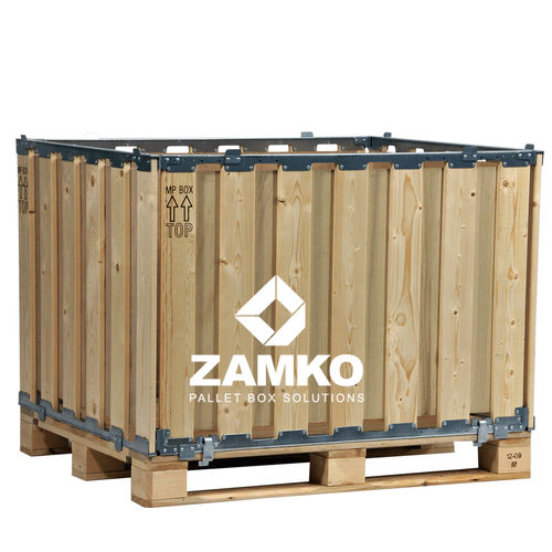 胶合板材料货盘箱 - MPB.b80.C - ZAMKO - 存储 / 折叠 / 标准