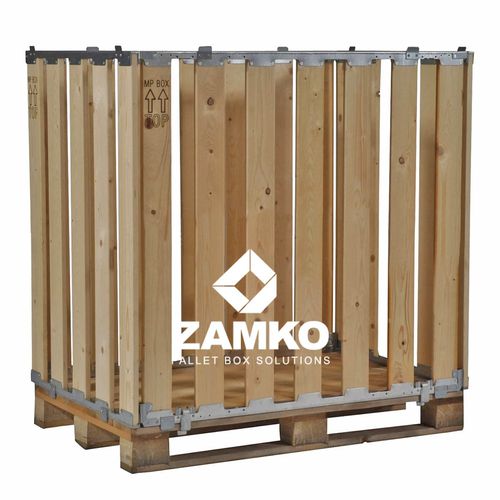 木制货盘箱 - MPB.e110 - ZAMKO - 存储 / 重型运输 / 搬运