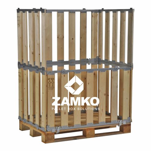 木制货盘箱 - MPB.e140 - ZAMKO - 存储 / 折叠 / 重复使用型
