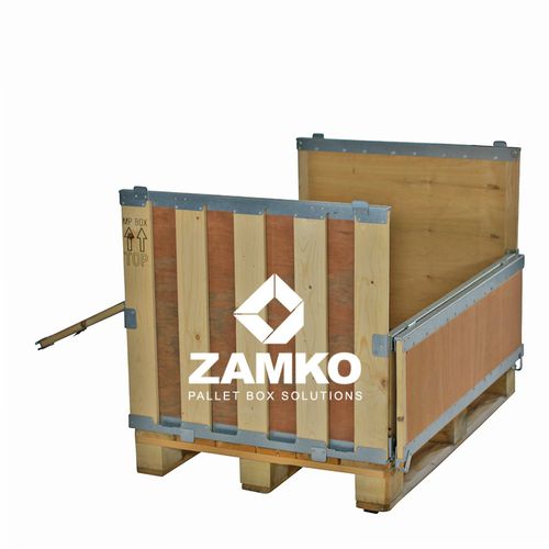 胶合板材料货盘箱 - MPB.e70.F2C - ZAMKO - 存储 / 折叠 / 重复使用型
