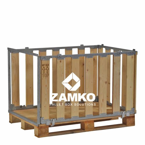 木制货盘箱 - MPB.e70.W - ZAMKO - 存储 / 运输 / 折叠