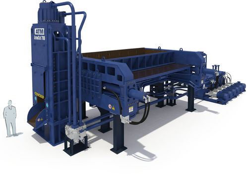液压剪切机 - ArnoCut series - ATM Recyclingsystems GmbH - 用于废铁 / 摆式