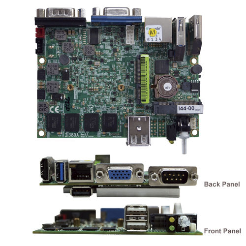 Pico-ITX单板机 - 2I380A series - LEX COMPUTECH - 2.5" / Intel® Atom E3815 / Intel Bay Trail