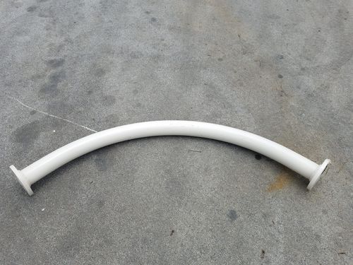 不锈钢管道系统弯头 - Macawber Engineering Inc. - 铝框架 / 用于气动运输 / 90°