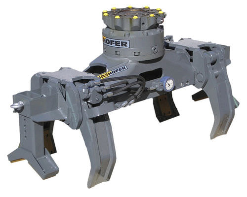 聚拢抓斗 - KM 930 series - KINSHOFER - 液压 / 用于管道