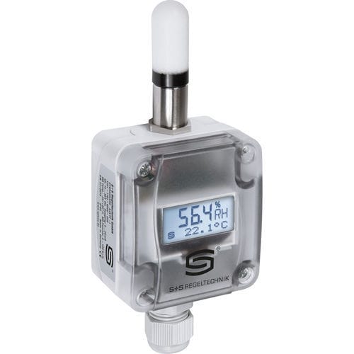 户外湿度传感器 - AAVTF-U LCD - S+S Regeltechnik - 相对 / 墙壁 / 明装