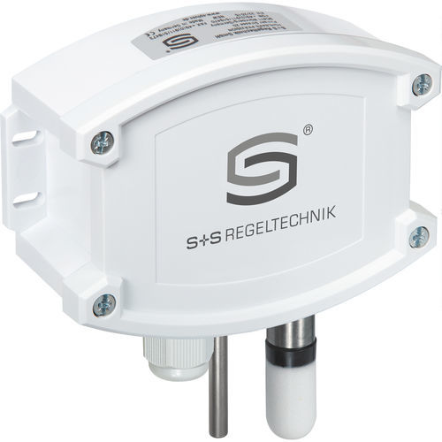 壁挂安装温湿度传感器 - AFTF-35-I/W LCD - S+S Regeltechnik - 相对 / 绝对 / 0-10V