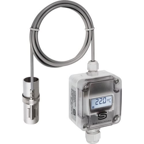 带外部传感器温度传感器 - ALTM2-I LCD - S+S Regeltechnik - Pt1000 / 用于管道 / 4-20 mA