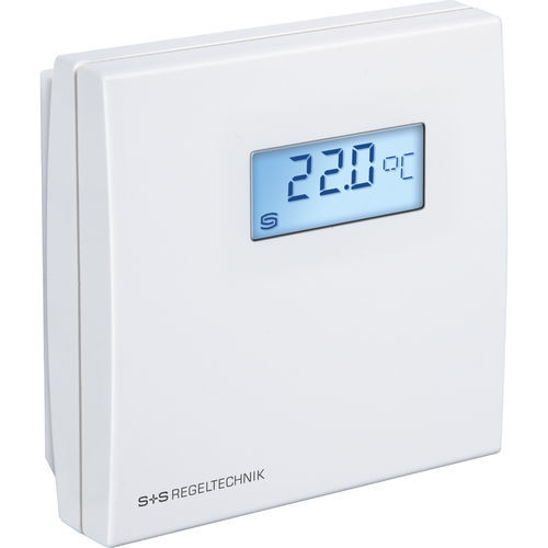 室温温度传感器 - RTM1-U LCD - S+S Regeltechnik - Pt1000 / 埋入式 / 0-10V