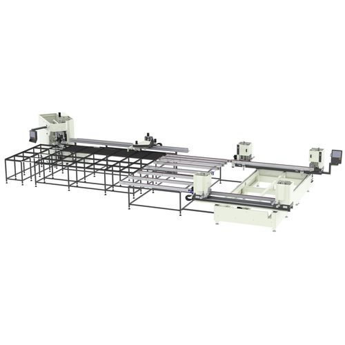 焊接和修边生产线 / PLC控制 - SIRIUS - OZMACHINE - 高速 / 框架 / 用于 PVC 型材