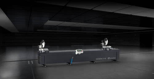 固定锯床 - GEMINI II M - OZMACHINE - 圆形 / 用于PVC / 用于铝
