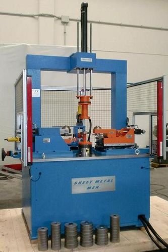 自动切边剪机 - SMM-400 - Sheet Metal Men s.r.l. - 电动 / 液压 / 圆形工件用