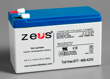 铅酸蓄电池 - PC7.2-12F2  - ZEUS Battery Products - 模块 / 12V