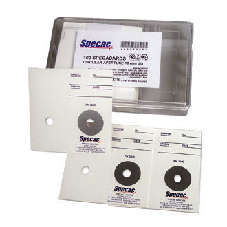 样本支架 - Specacards - Specac Ltd