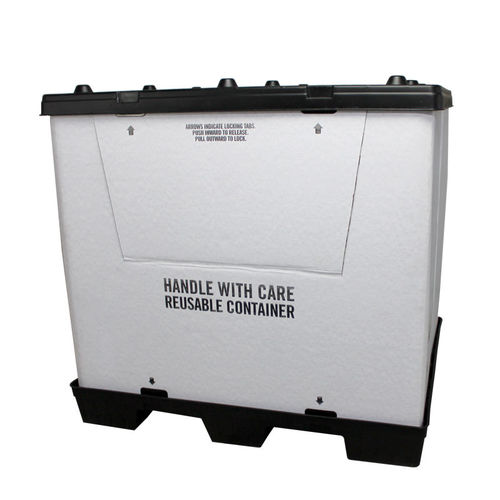 硬纸板货盘箱 - UP404845-1 - RPP Containers - 搬运 / 折叠 / 带盖